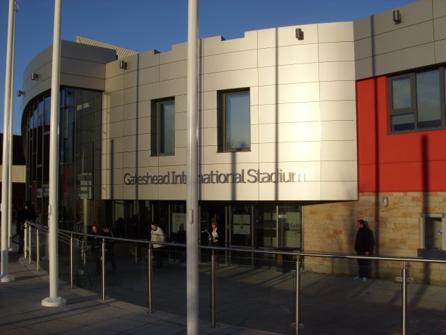 Rear of the Tyne & Wear Stand